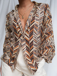 Vintage LANVIN silk blouse