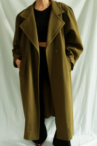 "Jade" wool coat