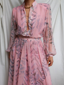 "Rose" vintage dress