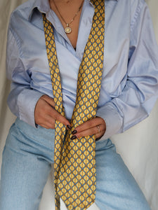 "Monroe" silk tie