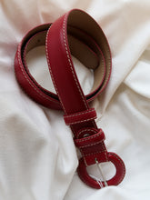 Load image into Gallery viewer, LANCEL leather belt
