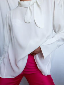« Nina » white blouse