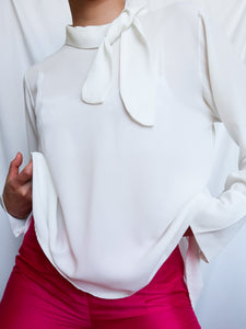 « Nina » white blouse