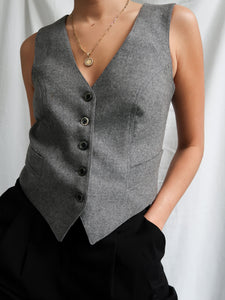 "Griselda" tailored vest
