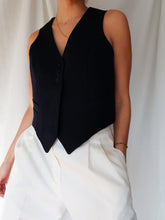 Load image into Gallery viewer, &quot;Davos&quot; navy blue vest
