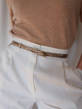 Load image into Gallery viewer, &quot;Selma&quot; snake belt
