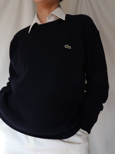 LACOSTE navy jumper