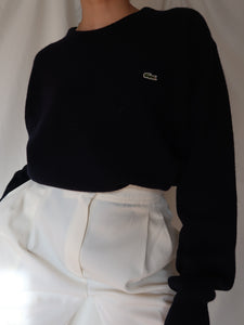 LACOSTE navy jumper