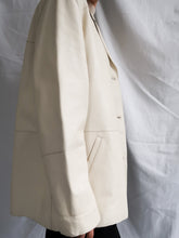 Load image into Gallery viewer, &quot;Cream&quot; Leather blazer

