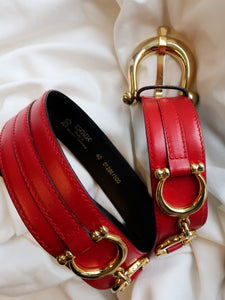 ESCADA leather belt