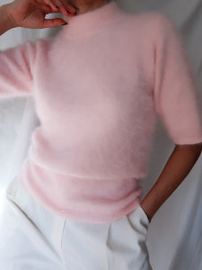 "Baby doll" Angora tee