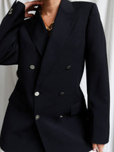 Load image into Gallery viewer, BURBERRY navy blazer
