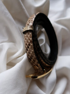 "Selma" snake belt