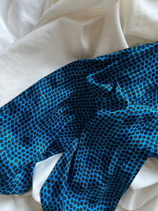 "Mermaid" printed scarf