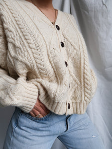 "Oxford" knitted cardigan