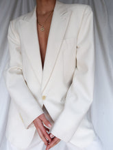 Load image into Gallery viewer, &quot;Ivory&quot; wool blazer
