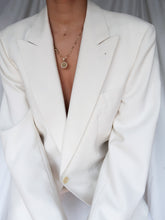 Load image into Gallery viewer, &quot;Ivory&quot; wool blazer
