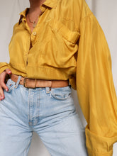 Load image into Gallery viewer, &quot;Honey&quot; silk shirt
