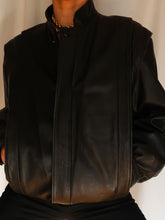 Load image into Gallery viewer, 90&#39; leather jacket
