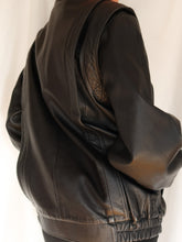 Load image into Gallery viewer, 90&#39; leather jacket
