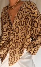 Load image into Gallery viewer, &quot;Python&quot; silk shirt
