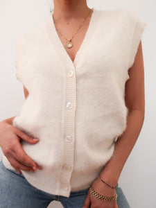 "cloudy" Angora top