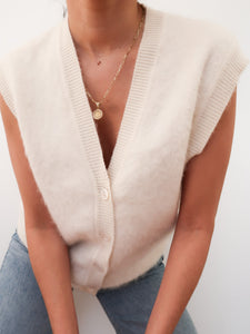 "cloudy" Angora top