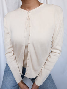 "Lilly" silk cardigan