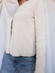 "Lilly" silk cardigan