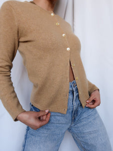 "Carmel" cashmere cardigan