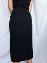 Load image into Gallery viewer, &quot;Julia&quot; black skirt
