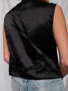 "Dalia" leather vest