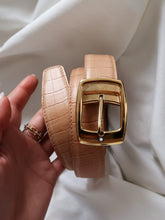 Load image into Gallery viewer, MONT BLANC leather belt
