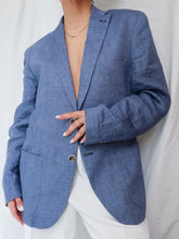Load image into Gallery viewer, &quot;Lucy&quot; blue blazer
