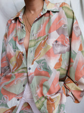 Load image into Gallery viewer, &quot;Sunset&quot; silk shirt
