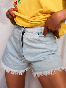 Vintage denim shorts
