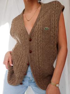 LACOSTE sleeveless knit