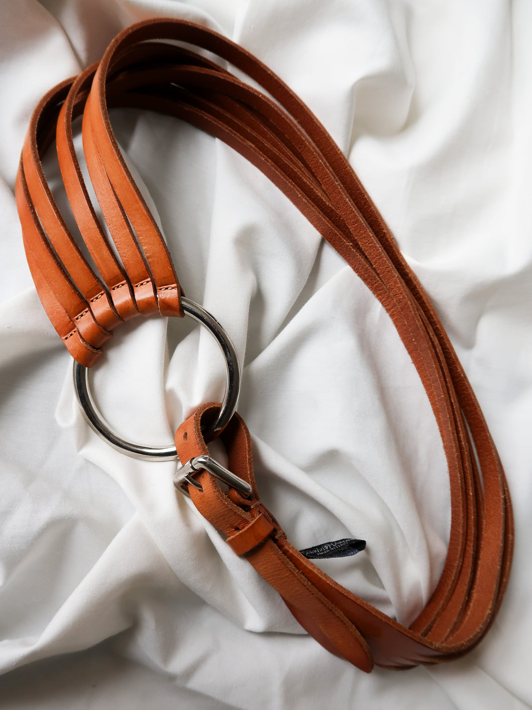 FABRIZIO MANCINI leather belt