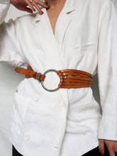 Load image into Gallery viewer, FABRIZIO MANCINI leather belt
