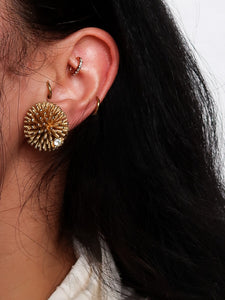 "Firework" clip on earrings