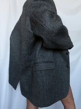 Load image into Gallery viewer, &quot;Mr Grey&quot; vintage blazer
