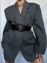 Load image into Gallery viewer, &quot;Mr Grey&quot; vintage blazer
