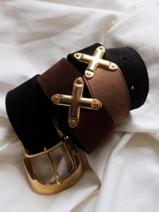 "Zahar" leather belt