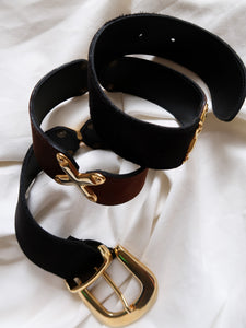 "Zahar" leather belt