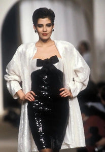 CHANEL Iconic 1987 Sequin Bustier Dress