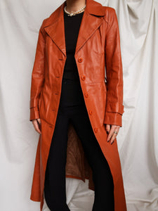 "Harr" leather trench