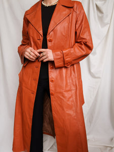 "Harr" leather trench