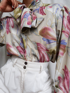 "Irina" printed blouse