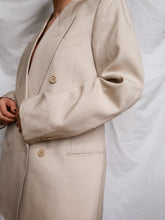 Load image into Gallery viewer, &quot;Mia&quot; ivory blazer
