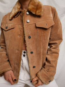 "Sandy" leather vest